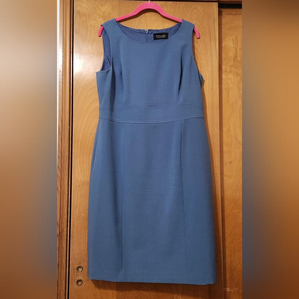 GUC - Blue Lined Business Dress Black Label - Large